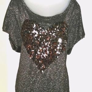 Shimmery Heart T-Shirt